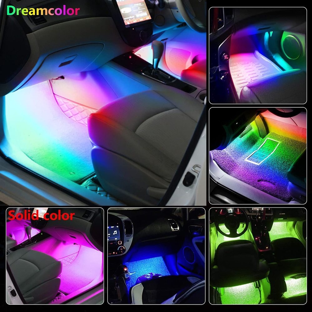 Multicolor LED Strips For Car Interior RGB – Carland